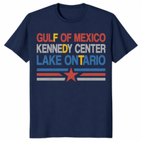American History shirt in navy front