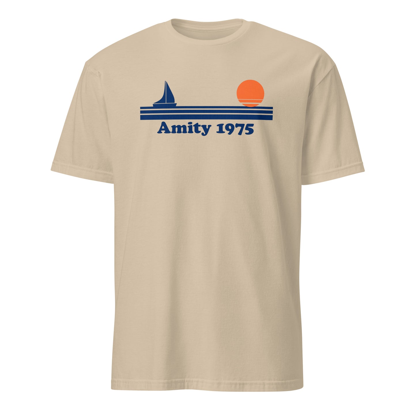 Sand Amity 1975 movie parody t-shirt by Cuccico