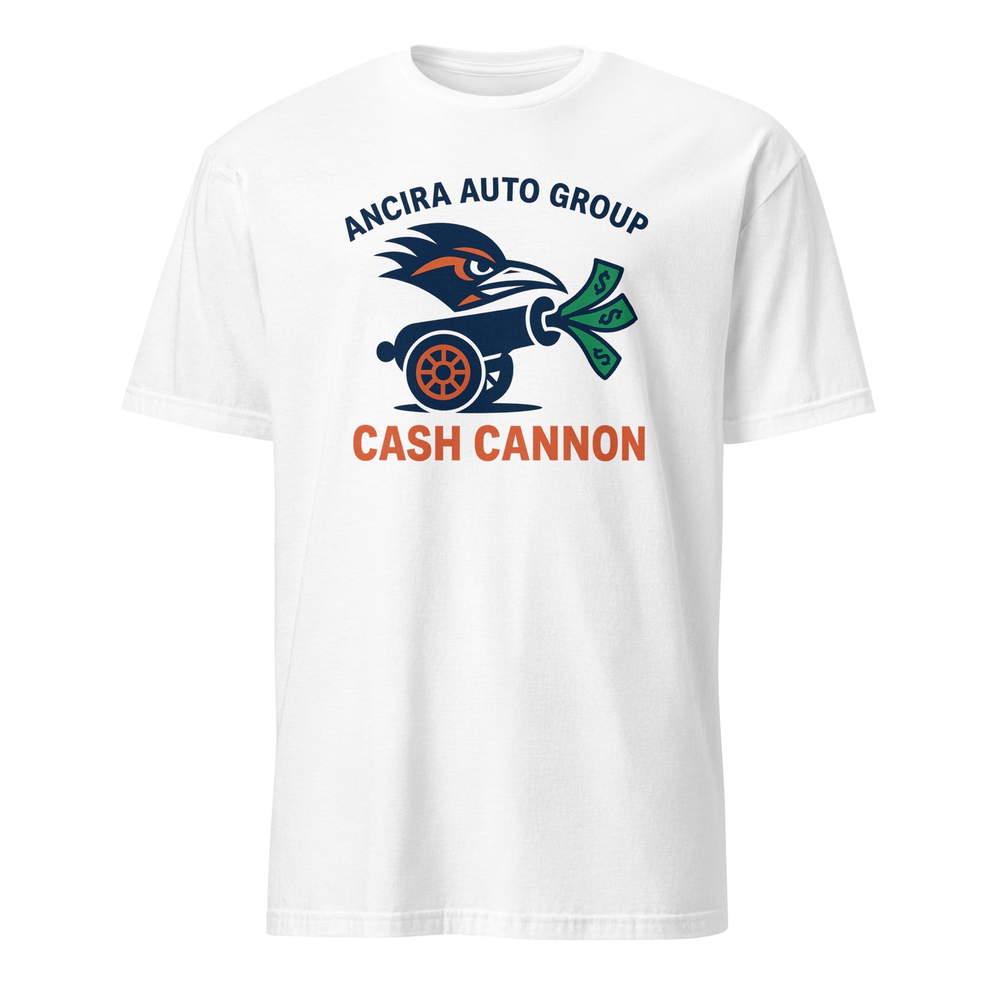 Ancira Auto Group Cash Cannon Shirt in White by Cuccico