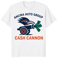 Ancira Auto Group Cash Cannon Shirt in White by Cuccico