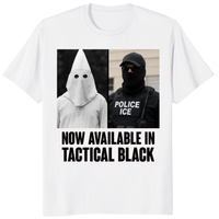 Anti ICE protest graphic shirt showing political satire design