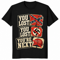 Anti-MAGA shirt in black