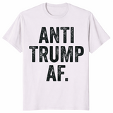 Anti Trump AF shirt in ice grey