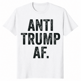 Anti Trump AF shirt in white
