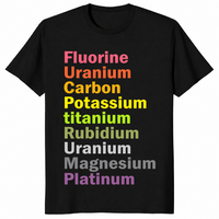 Anti-Trump chemistry shirt in black