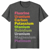 Anti-Trump chemistry shirt in dark heather