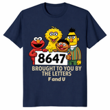 Anti Trump shirt featuring 8647 political parody design