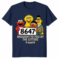 Anti Trump shirt featuring 8647 political parody design