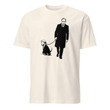Natural color Anti MAGA Shirt featuring Trump Putin’s Dog design from Cuccico