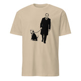 Sand Anti-Trump Shirt featuring Trump Putin’s Dog graphic by Cuccico