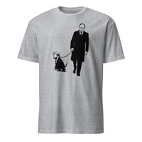 Sport grey Anti MAGA Shirt with Trump Putin’s Dog graphic by Cuccico