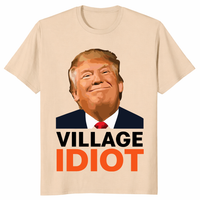 Anti Trump Village Idiot shirt with sarcastic political humor design