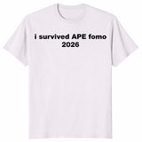 APE Fomo shirt ice grey