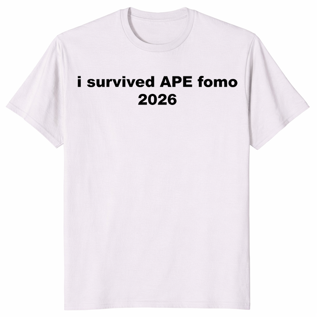 APE Fomo shirt ice grey