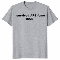 APE Fomo shirt sport grey