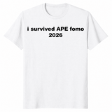 APE Fomo shirt in white