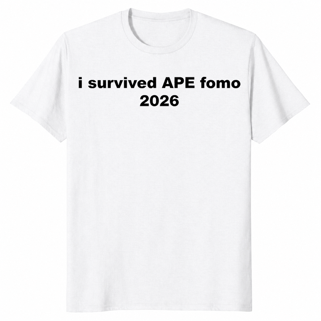APE Fomo shirt in white