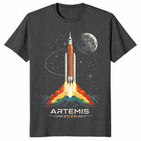 Artemis II T-Shirt – Space Rocket Launch Moon Mission 2026 | Cuccico