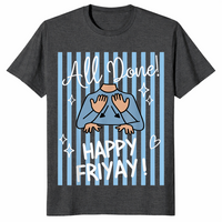 ASL teacher shirt dark heather grey