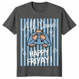 ASL teacher shirt dark heather