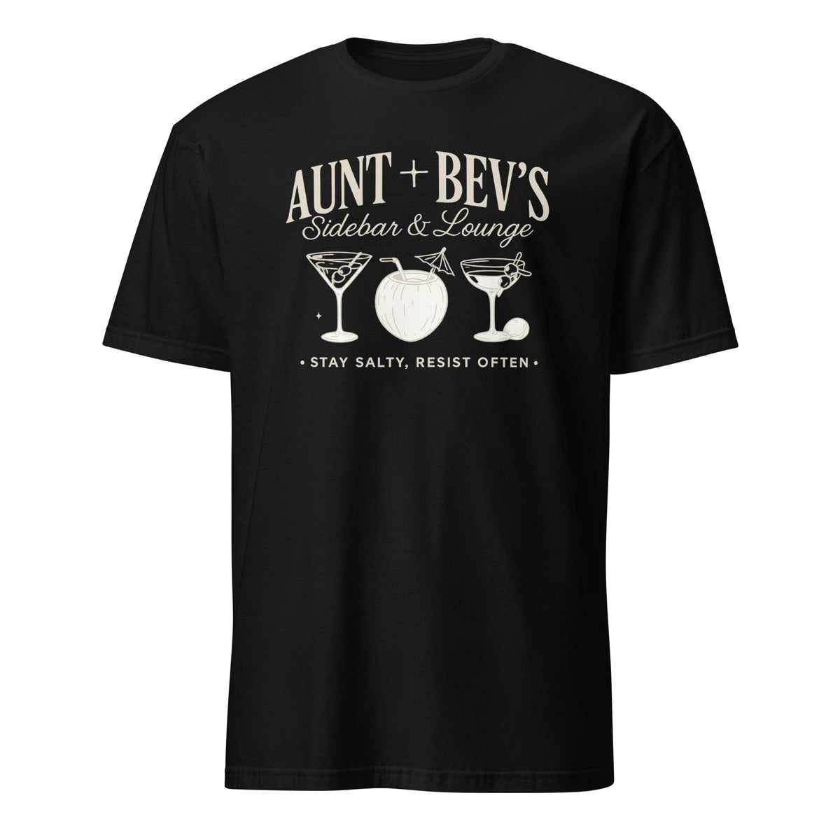 Vintage-Style Aunt Bev’s Sidebar And Lounge Shirt | Stay Salty, Resist Often – Cuccico | Cuccico
