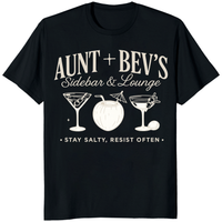 Vintage-Style Aunt Bev’s Sidebar And Lounge Shirt | Stay Salty, Resist Often – Cuccico | Cuccico