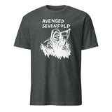 Avenged Sevenfold Chicago 2025 Skull Wings T-Shirt in Dark Heather by Cuccico