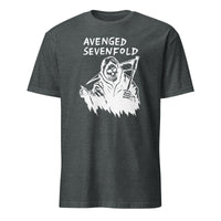 Avenged Sevenfold Chicago 2025 Skull Wings T-Shirt in Dark Heather by Cuccico