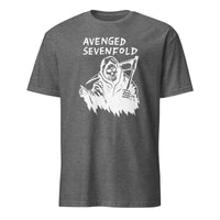 Avenged Sevenfold Chicago 2025 Skull Wings T-Shirt in Graphite Heather by Cuccico