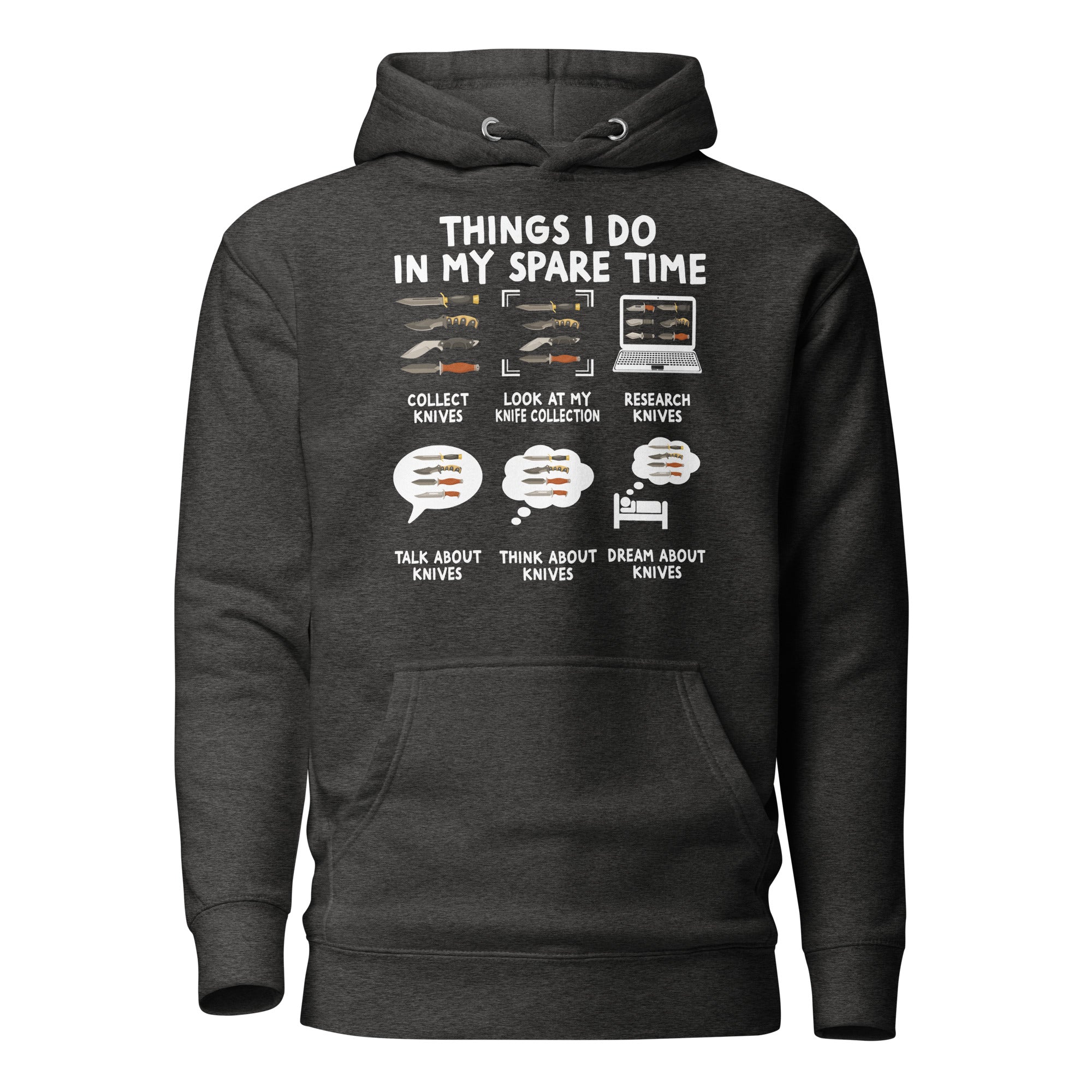 Knife Collecting Hobby Hoodie | Collector Gift Apparel - Cuccico Design