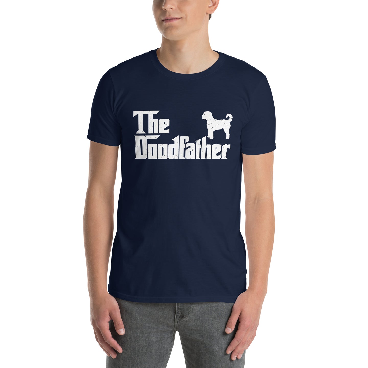 The Doodfather Goldendoodle Dad T-Shirt | Funny Dog Gift - Cuccico Design