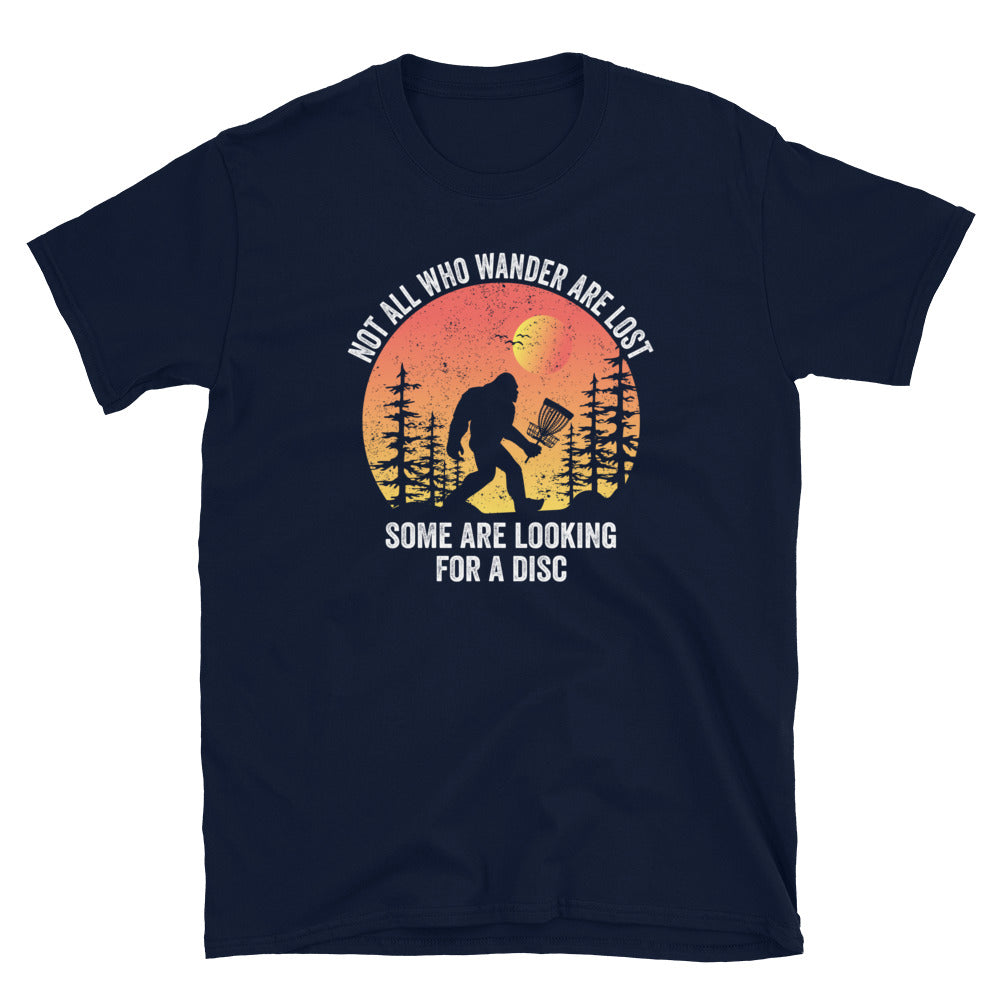 Disc Golf Bigfoot Christmas T-Shirt | Funny Holiday - Cuccico Design