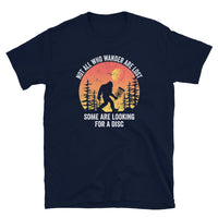 Disc Golf Bigfoot Christmas T-Shirt | Funny Holiday - Cuccico Design