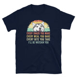 Funny Siberian Husky T-Shirt | Every Snack Every Meal - Cuccico Design