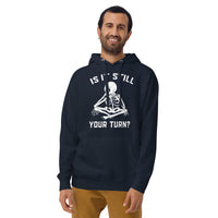 Funny Board Game Hoodie - 'Is It Still Your Turn?' Geek Gift - Cuccico Design