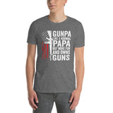 Gunpa T-Shirt: Like a Normal Papa, More Fun & Owns Guns - Cuccico Design