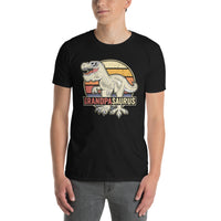 Grandpasaurus T-Shirt - Funny T Rex Dinosaur Grandpa Gift - Cuccico Design