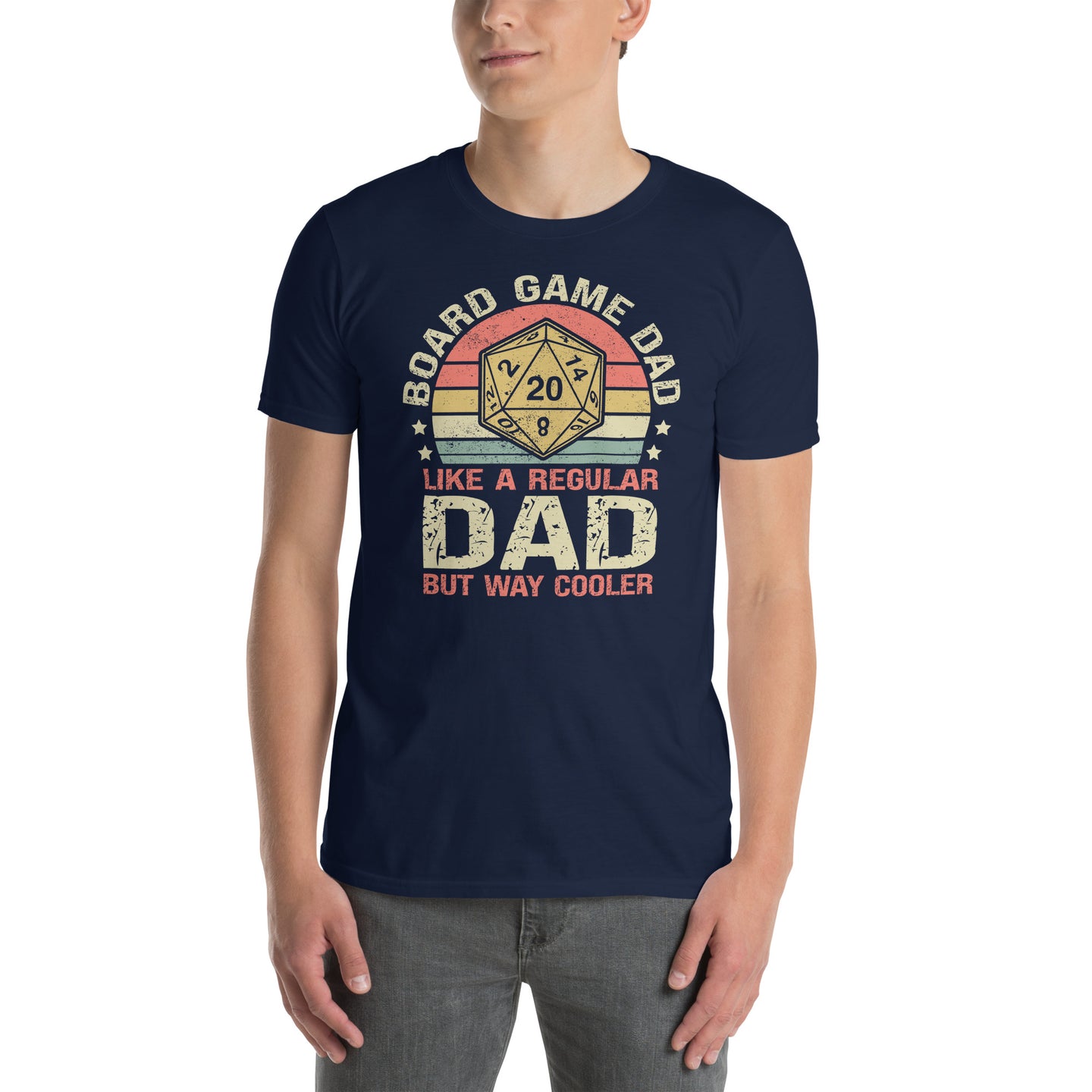 Board Game Dad T-Shirt - Fathers Day Gift for Board Gamers - Cuccico Design
