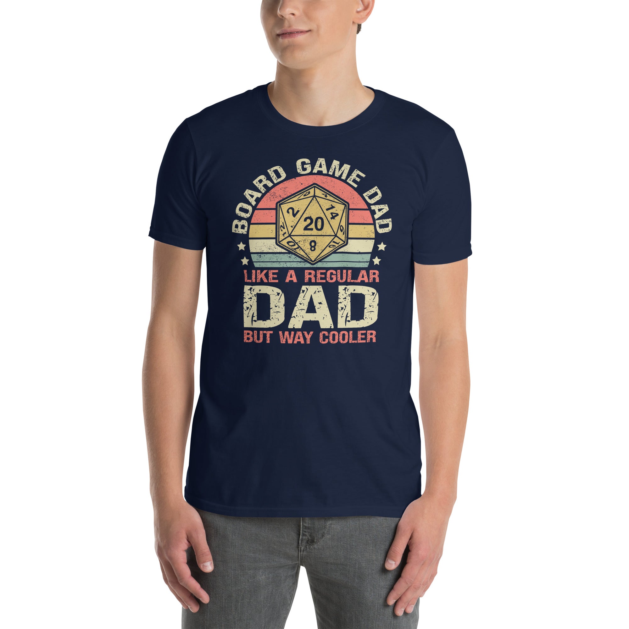 Board Game Dad T-Shirt - Fathers Day Gift for Board Gamers - Cuccico Design
