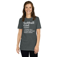 Sassy Softball Player T-Shirt - Cuccico Design