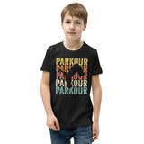 Youth Retro Parkour T-Shirt | Freerunning Tee - Cuccico Design