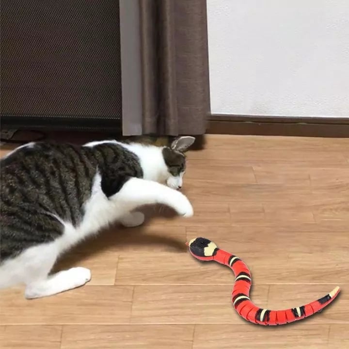 Smart Sensing Snake Cat Toy with USB Charging - YourCatBackpack.Co