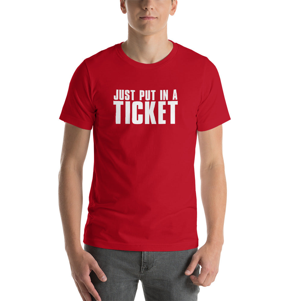 Just Put In a Ticket Tech Support Shirt - IT Help Desk Gift - Cuccico Design