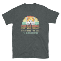 Akita Owner T-Shirt: Every Snack You Make Akita Dog Shirt - Cuccico Design