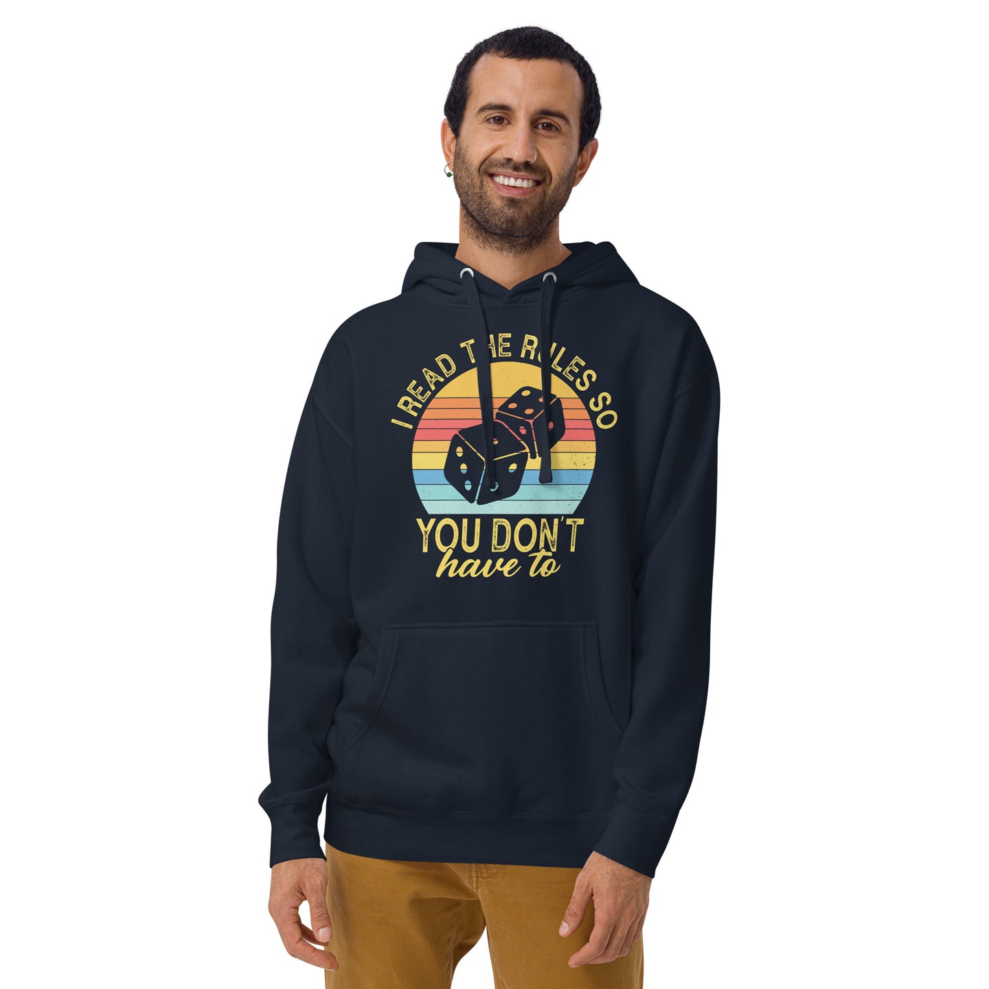 I Read The Rules Board Game Hoodie | Funny Tabletop Apparel - Cuccico Design