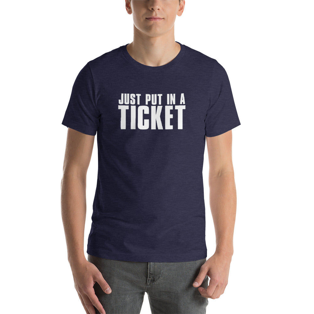 Just Put In a Ticket Tech Support Shirt - IT Help Desk Gift - Cuccico Design