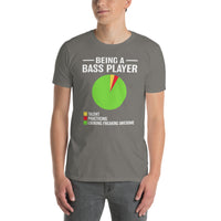 Bassist T-Shirt - Bass Guitar Player Music Shirt - Cuccico Design