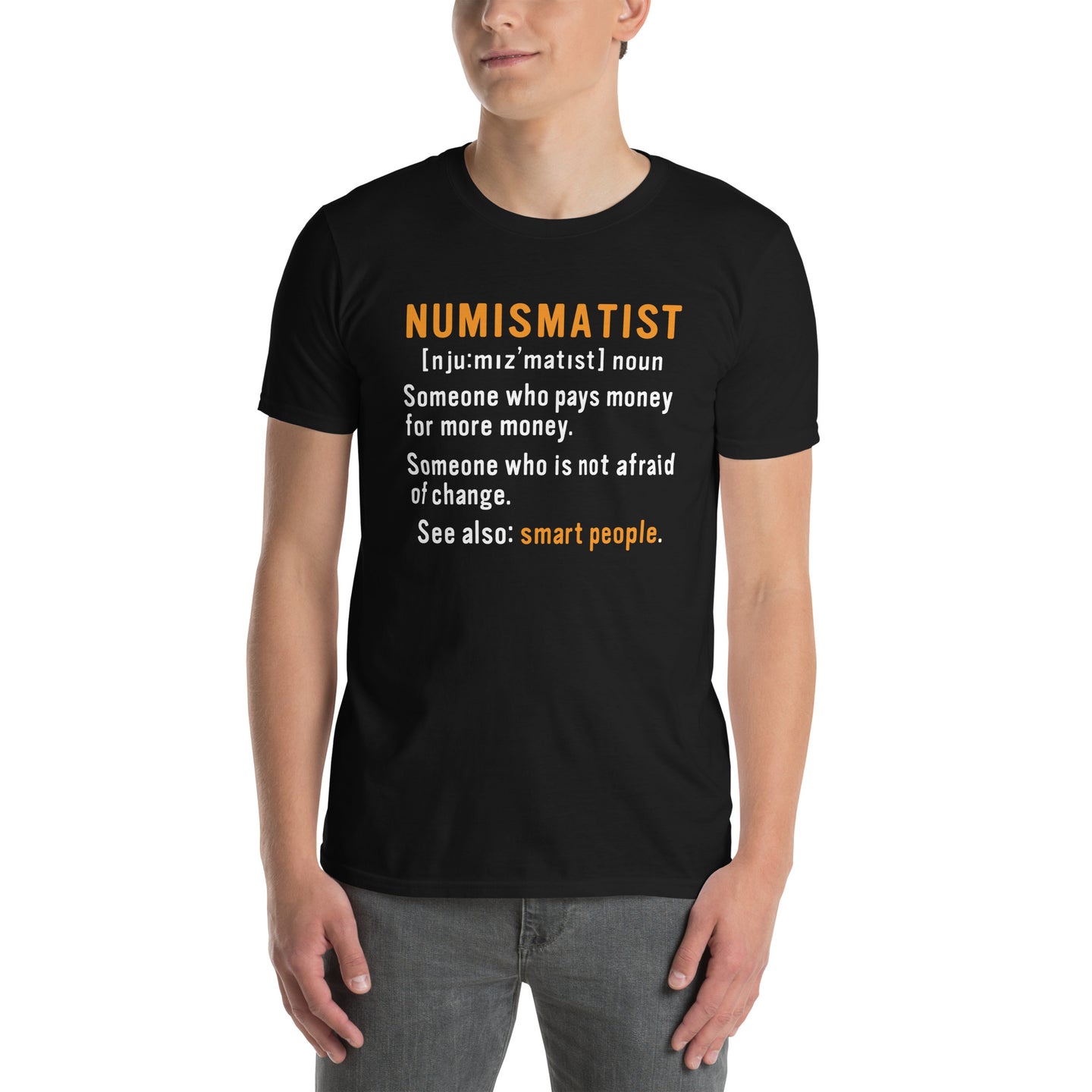 Funny Numismatist Definition T-Shirt - Coin Collector Gift - Cuccico Design