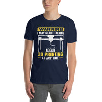 Funny 3D Printing T-Shirt | Gift for 3D Printing Lovers - Cuccico Design