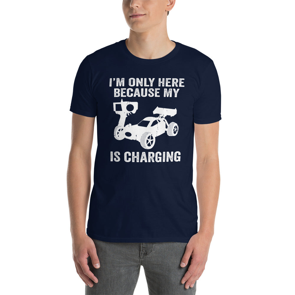 Funny RC Car Charging T-Shirt - Remote Control Car Gift - Cuccico Design